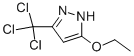3-(TRICHLOROMETHYL)-5-ETHOXY-1H-PYRAZOLE CAS#: 639815-73-9
