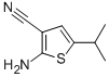 3-Thiophenecarbonitrile,2-amino-5-(1-methylethyl)-(9CI) CAS#: 612504-41-3