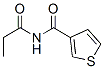 3-Thiophenecarboxamide, N-(1-oxopropyl)- CAS#: 642086-09-7