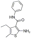 3-Thiophenecarboxamide,2-amino-4-ethyl-5-methyl-N-phenyl-(9CI) CAS#: 590353-67-6