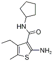 3-Thiophenecarboxamide,2-amino-N-cyclopentyl-4-ethyl-5-methyl-(9CI) CAS#: 590355-69-4