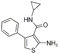 3-Thiophenecarboxamide,2-amino-N-cyclopropyl-4-phenyl-(9CI) CAS#: 590355-70-7