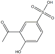 3-acetyl-4-hydroxybenzenesulfonic acid CAS#: 69262-38-0
