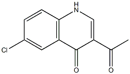 3-acetyl-6-chloroquinolin-4(1H)-one CAS#: 67503-73-5