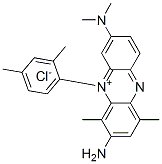 3-amino-7-(dimethylamino)-5-(2,4-dimethylphenyl)-1,4-dimethylphenazinium chloride CAS#: 6837-45-2
