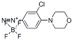 3-chloro-4-(morpholino)benzenediazonium tetrafluoroborate CAS#: 67828-66-4