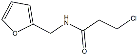 3-chloro-N-(2-furylmethyl)propanamide CAS#: 64017-87-4