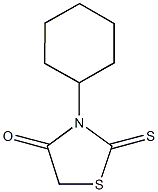 3-cyclohexyl-2-sulfanylidene-thiazolidin-4-one CAS#: 6322-59-4
