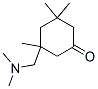 3-(dimethylaminomethyl)-3,5,5-trimethyl-cyclohexan-1-one CAS#: 6309-28-0
