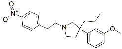 3-(m-Methoxyphenyl)-1-(p-nitrophenethyl)-3-propylpyrrolidine CAS#: 69551-94-6