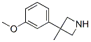3-(m-Methoxyphenyl)-3-methylazetidine CAS#: 66968-19-2