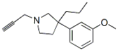 3-(m-Methoxyphenyl)-3-propyl-1-(2-propynyl)pyrrolidine CAS#: 69551-97-9