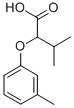 3-methyl-2-(3-methylphenoxy)butanoic acid CAS#: 63403-11-2