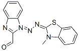 (3-methyl-(3H)-benzothiazol-2-ylidene)hydrazone-1H-benzimidazole-2-carboxaldehyde CAS#: 66104-55-0
