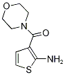 3-(morpholin-4-ylcarbonyl)thiophen-2-amine(SALTDATA: FREE) CAS#: 590357-48-5