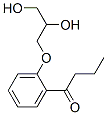 3-(o-Butyrylphenoxy)-1,2-propanediol CAS#: 63834-65-1