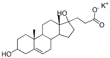 3,17-Dihydroxyandrost-5-ene-17-propionic acid phtassium salt CAS#: 64513-60-6