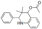 3,3-Dimethyl-2-phenyl-1,2,3,4-tetrahydro-4-quinolinyl acetate CAS#: 66427-61-0