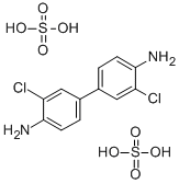 3,3'-dichlorobenzidine dihydrogen bis(sulphate) CAS#: 64969-34-2