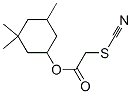 (3,3,5-trimethylcyclohexyl) 2-thiocyanatoacetate CAS#: 6338-71-2