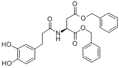 3,4-DIHYDROXY HYDROCINNAMIC ACID (L-ASPARTIC ACID DIBENZYL ESTER) AMIDE CAS#: 615264-62-5