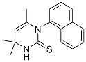 3,4-Dihydro-1-(1-naphtyl)-4,4,6-trimethyl-2(1H)-pyrimidinethione CAS#: 63704-49-4