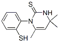 3,4-Dihydro-1-(2-mercaptophenyl)-4,4,6-trimethyl-2(1H)-pyrimidinethione CAS#: 63917-27-1