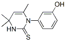 3,4-Dihydro-1-(m-hydroxyphenyl)-4,4,6-trimethyl-2(1H)-pyrimidinethione CAS#: 63704-47-2