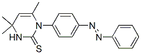 3,4-Dihydro-1-(p-phenylazophenyl)-4,4,6-trimethyl-2(1H)-pyrimidinethione CAS#: 63704-51-8