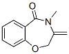 3,4-Dihydro-4-methyl-3-methylene-1,4-benzoxazepin-5(2H)-one CAS#: 66362-41-2