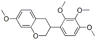 3,4-Dihydro-7-methoxy-3-(2,3,4-trimethoxyphenyl)-2H-1-benzopyran CAS#: 60478-76-4