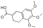 3,4-dihydro-5,6,7-trimethoxy-2-naphthoic acid CAS#: 69791-82-8