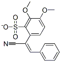 (3,4-dimethoxyphenyl)cinnamonitrile-2'-sulfonate CAS#: 63644-41-7