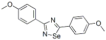 3,5-Bis(4-methoxyphenyl)-1,2,4-selenadiazole CAS#: 68723-61-5