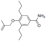 3,5-Dipropyl-4-(2-methylallyloxy)benzamide CAS#: 7192-67-8