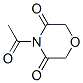 3,5-Morpholinedione, 4-acetyl- (9CI) CAS#: 68985-06-8