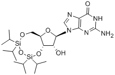 3',5'-O-(1,1,3,3-Tetraisopropyl-1,3-disiloxanediyl)guanosine CAS#: 69304-44-5