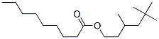 3,5,5-trimethylhexyl nonan-1-oate CAS#: 67923-51-7