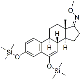 3,6-Bis(trimethylsiloxy)-1,3,5(10),6-estratetren-17-one O-methyl oxime CAS#: 69833-97-2