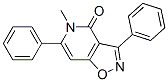 3,6-DIPHENYL-5-METHYLISOXAZOLO(4,5-C)-PYRIDIN-4(5H)-ONE CAS#: 60986-80-3