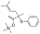 3,6-Dimethyl-3-phenylthio-2-trimethylsilyloxy-1,5-heptadiene CAS#: 66032-87-9