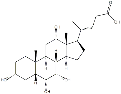 3,6,7,12-tetrahydroxycholanoic acid CAS#: 63266-88-6