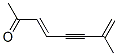 3,7-Octadien-5-yn-2-one, 7-methyl-, (E)- (9CI) CAS#: 63923-03-5