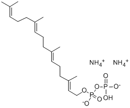 3,7,11,15-TETRAMETHYL-2,6,10,14-HEXADECATETRAENYL PYROPHOSPHATE AMMONIUM SALT CAS#: 6699-20-3