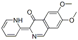 (3E)-6,7-dimethoxy-3-(1H-pyridin-2-ylidene)isoquinolin-4-one CAS#: 69504-74-1