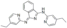 (3E)-N-(4-ethylpyridin-2-yl)-3-(4-ethylpyridin-2-yl)imino-isoindol-1-a mine CAS#: 61702-05-4
