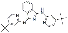 (3E)-N-(4-tert-butylpyridin-2-yl)-3-(4-tert-butylpyridin-2-yl)imino-is oindol-1-amine CAS#: 61702-08-7