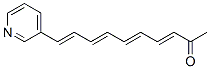 (3E,5E,7E,9E)-10-(3-Pyridyl)-3,5,7,9-decatetrene-2-one CAS#: 62695-67-4
