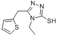 3H-1,2,4-Triazole-3-thione,4-ethyl-2,4-dihydro-5-(2-thienylmethyl)-(9CI) CAS#: 667435-85-0