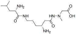 (3R)-N'-Carboxymethyl-N'-methyl-3-amino-6-(L-leucylamino)hexanoic acid hydrazide CAS#: 65919-21-3